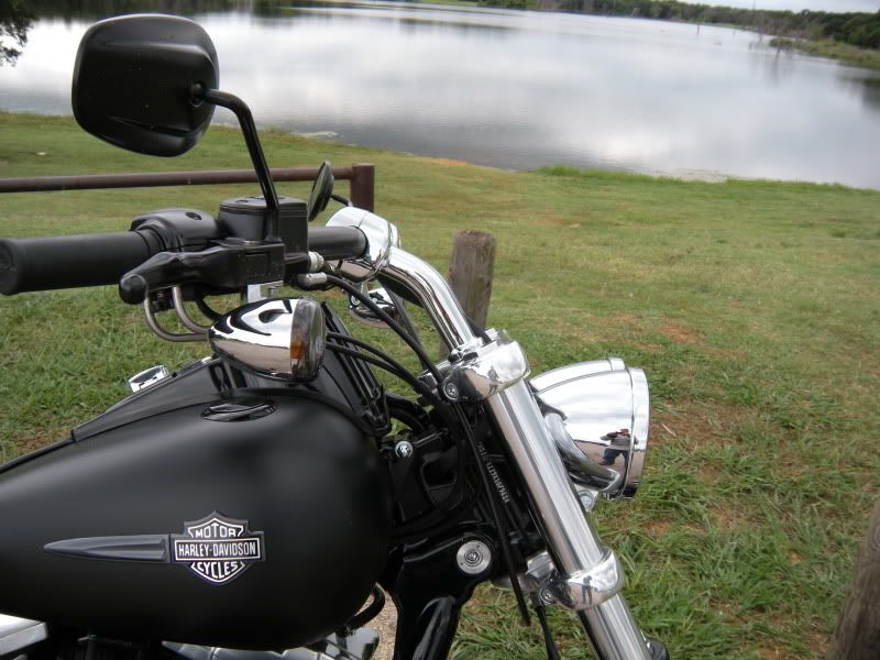 FXDF 6" pull back riser Harley Davidson Forums